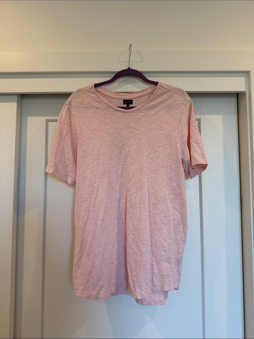 Good Man Brand Men's Short Sleeve Crew Tee - Light Pink
